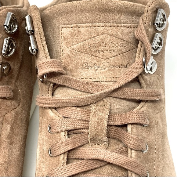 Rag & Bone Kent Suede Leather Hightop Sneakers Size 41 - Picture 6 of 10